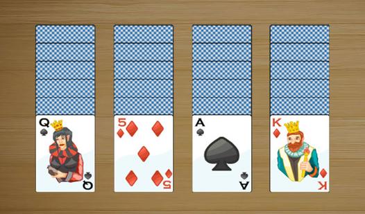 Game Screenshot Spider Solitaire on Cards