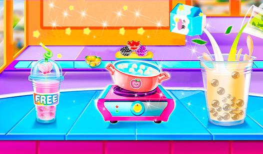 Game Screenshot Bubble Tea Cocktail Maker Mix Drinks