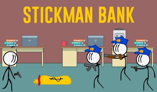 Game Screenshot Stickman Bank