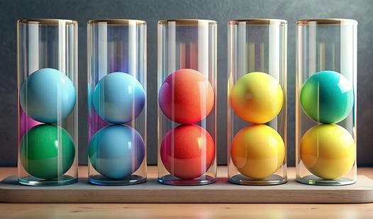 Game Screenshot Balls in flasks: Sorting