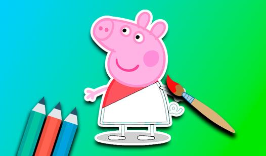 Game Screenshot Раскрась Свинку Пеппу