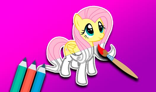 Game Screenshot Раскрась Литл Пони