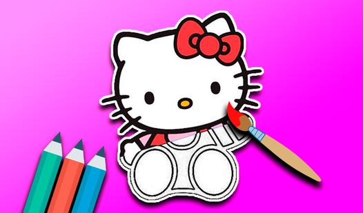 Game Screenshot Раскрась Кити