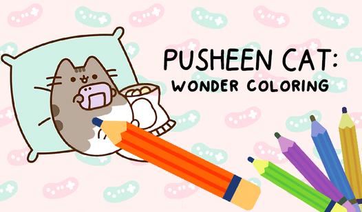 Game Screenshot Pusheen Cat: Wonder Coloring