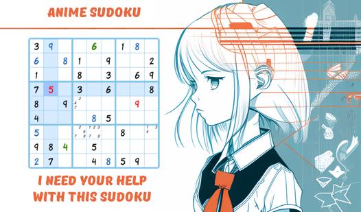 Game Screenshot Anime sudoku