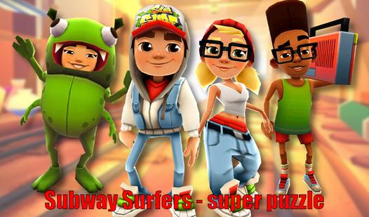Game Screenshot Subway Surfers - super puzzle