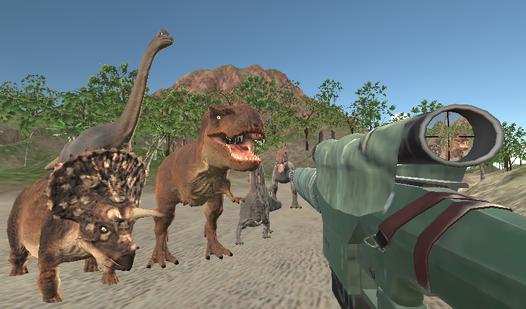 Game Screenshot Sniper: Dinosaurs