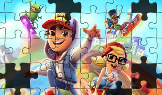 Game Screenshot Subway Surfers Puzzle