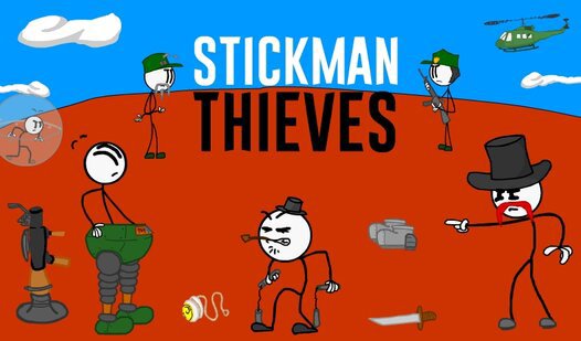 Game Screenshot Stickman Thieves