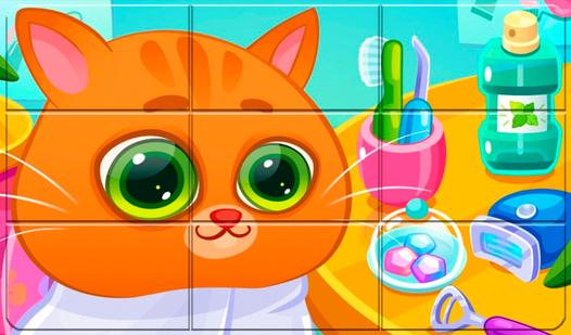 Game Screenshot Bubbu Cat Mosaic