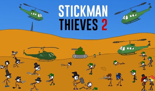 Game Screenshot Stickman Thieves 2