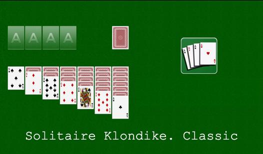 Game Screenshot Solitaire Klondike. Classic