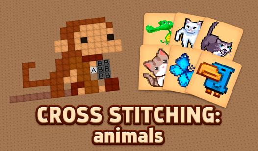Game Screenshot Cross Stitching: Animals