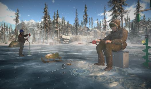 Game Screenshot Ice fishing. Fishing 3d