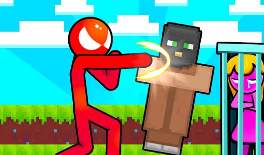 Game Screenshot Stickman vs Villager: Save the Girl