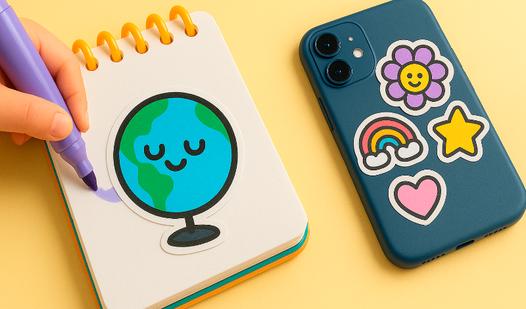 Game Screenshot Sticker ASMR: Art Design