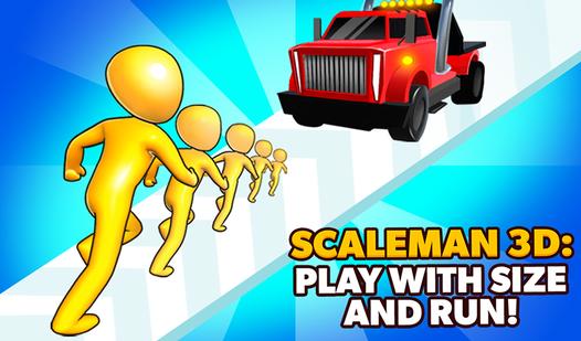 Game Screenshot ScaleMan 3D: Play with Size and Run!