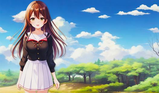 Game Screenshot Love and Fear - anime novel