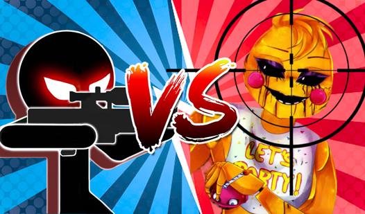 Game Screenshot Sniper Stickman vs Fnaf & Huggy
