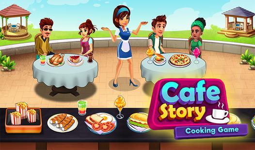 Game Screenshot Cafe Story Cooking Game