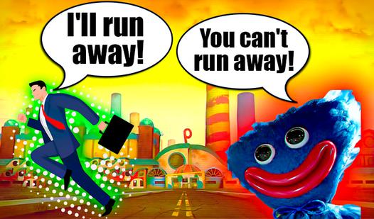 Game Screenshot Huggy Hunter: Try to Escape!