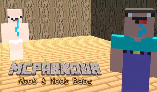 Game Screenshot MCParkour Noob & Noob Baby