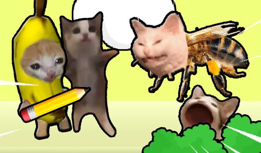 Game Screenshot Save the cats meme