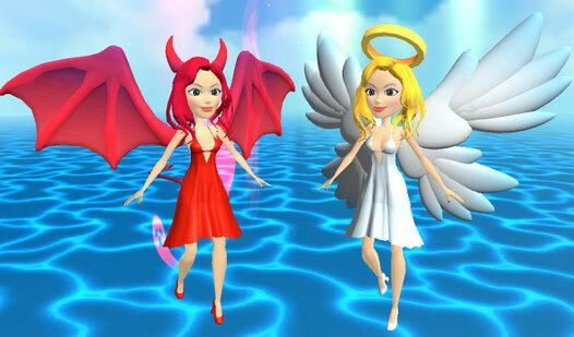 Game Screenshot Heaven or Hell?! The choice is yours!
