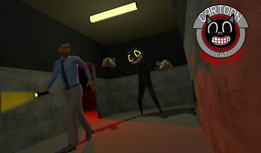 Game Screenshot Cartoon Cat: Horror Story