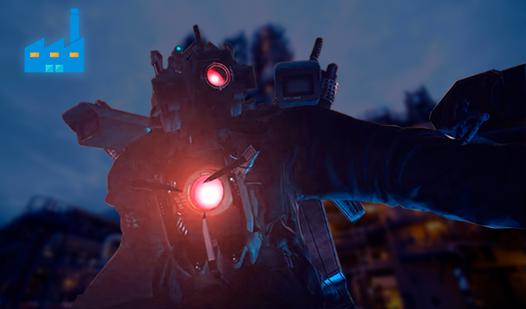 Game Screenshot Skibidi Factory: Help Defeat the Cameramen!