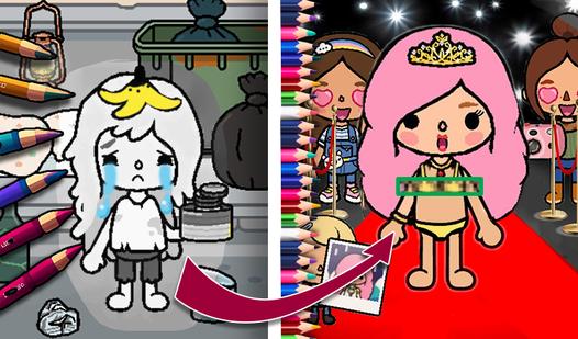 Game Screenshot Color Game Toca Boca for kids