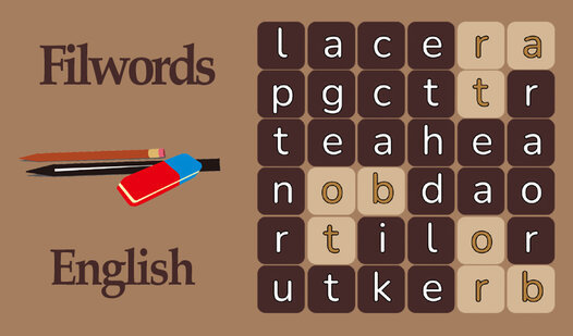 Game Screenshot Filwords English