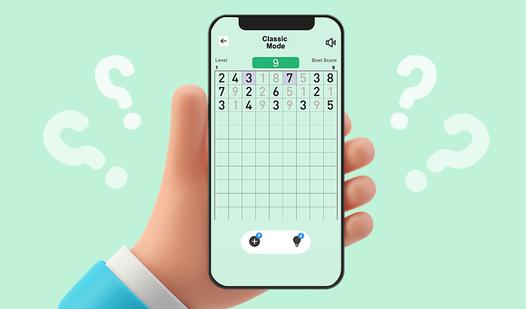 Game Screenshot Number Pairs - Number Puzzle