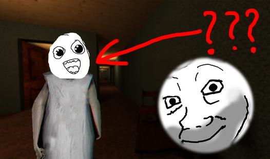 Game Screenshot The Horrible maze of Granny