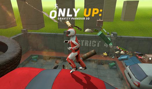 Game Screenshot Only Up: Gravity Parkour 3D