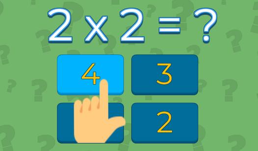 Game Screenshot Learning the multiplication table
