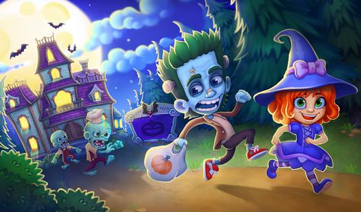 Game Screenshot Halloween Farm: Monster Family
