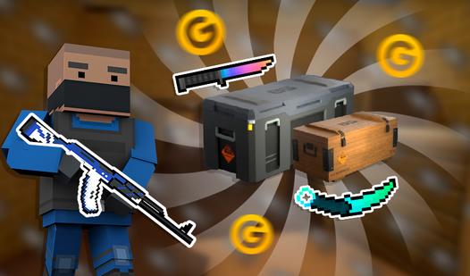 Game Screenshot Block Strike Case Simulator