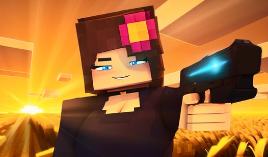 Game Screenshot Noob Shooter Girl Defense