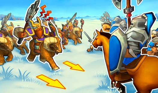 Game Screenshot WarBattle: humans vs orcs