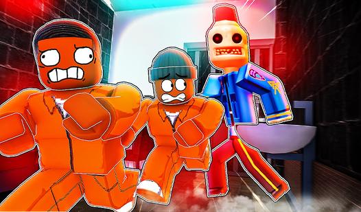 Game Screenshot Escape Siren Cop Prison Obby