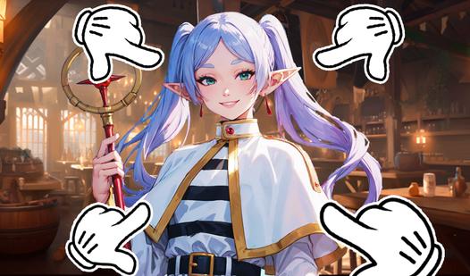 Game Screenshot Fantasy anime girl! Clicker