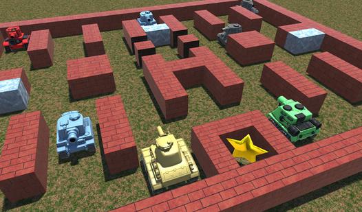 Game Screenshot 3D Tanks 1990: battle city