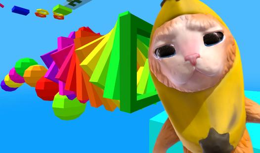 Game Screenshot Banana Cat: Tower of Hell