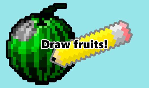 Game Screenshot Draw fruits!