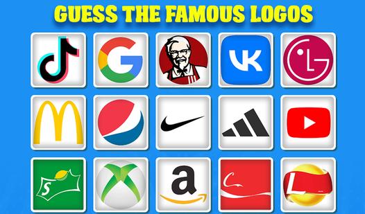 Game Screenshot Guess the famous logos