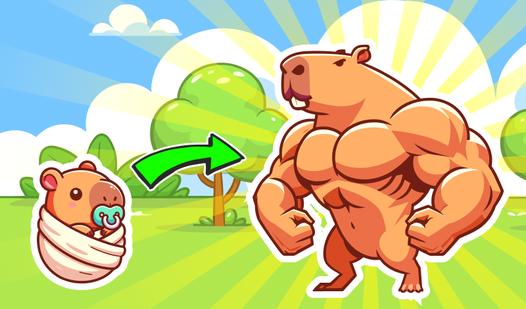 Game Screenshot Capybara Evolution Mega Clicker