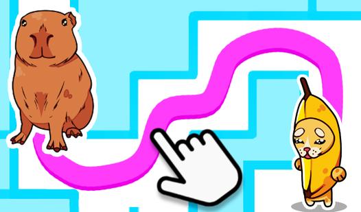 Game Screenshot Banana Cat: Go Through the Maze