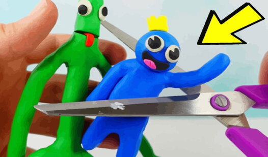 Game Screenshot Разрежь Радужных Друзей 3D