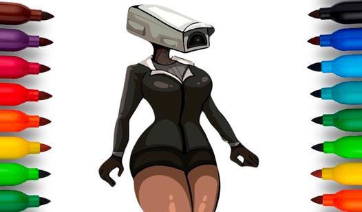 Game Screenshot Skibidi-di Toilet Coloring Pages